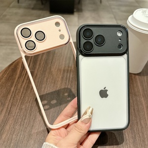 Protector de Lente de Cámara, Funda Transparente Rígida de PC para iPhone 17 16 Pro Max, Funda Transparente para iPhone 17 Pro Max, Resistente a Arañazos - Product Image 4