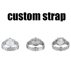 Relojes de Cuarzo de Lujo Personalizables para Hombre, Estilo Ejecutivo y Moderno, Acero Inoxidable, Resistentes al Agua, Esfera Analógica con Diseño de Madera, Cristal de 18 mm - Product Image 2