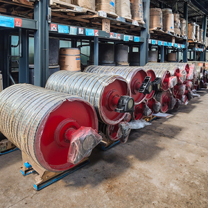 Động cơ vành đai băng tải ổ đĩa trống với A3/45 # Trục thép gang bánh xe mô hình LSGK-9 bởi lianshenggaoke cho khai thác mỏ đường hầm ngành công nghiệp - Product Image 1