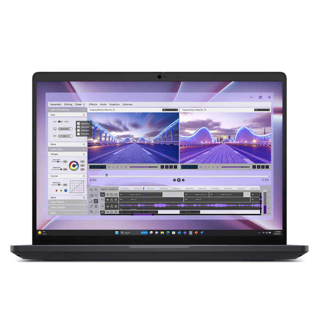 Designer Dells Pro Max 16 Graphics Moving Workstation CPU Ultra 7-265H DDR5 RAM M.2 SSD RTX PRO 1000-8G GPU Business OFFICE 2.5K