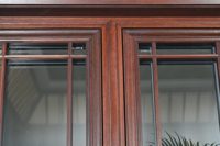 Luxe haut de gamme chinois Antique en bois battante fenêtre balançoire moderne pour Villa manoir chambres traditionnelles appartement extérieur