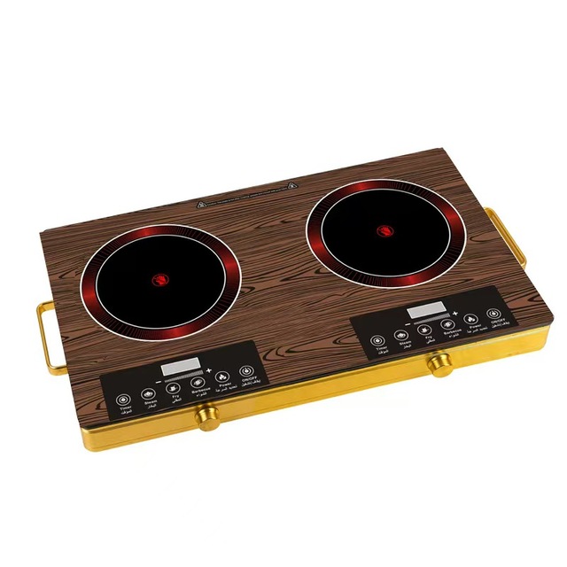 Infrared Induction Cooker 3500W New Household Double Burners Electric Ceramic Stove Multifunctional Double Induction Cooktop
