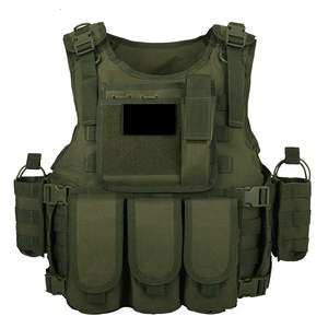 Attrezzatura per Difesa Personale, Gilet Tattico Multifunzione con Fibbia a Sgancio Rapido per Piastra Antiproiettile 10*12' - Product Image 1