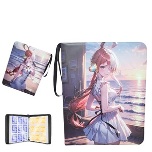Un libro di carte di memoria con carte di gioco un pezzo Lufei Solon gioco di animazione secondaria PVC Card Bag - Product Image 2