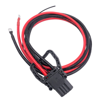 Assemblage de câble industriel d'alimentation de connecteur de batterie de prise de 80A 160A 320A REMA pour chariot élévateur électrique