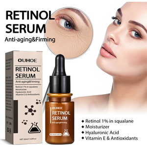 Suero facial con retinol Ouhoe para el cuidado de la piel, antienvejecimiento, reafirmante, hidratante, para eliminar las estrías nasolabiales y periorales. - Product Image 2