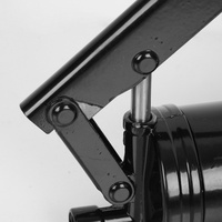 Pistolet à graisse manuel haute pression de type levier, grande capacité, noir, 400cc, fourni par le fabricant