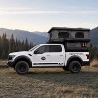 Camper pour camionnette 4x4 avec salle de bain et douche, idéal pour les camping-cars, les camping-caristes et le camping en tout-terrain
