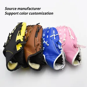 Luvas de beisebol de couro genuíno para jogadores profissionais, luvas de beisebol personalizadas de 12,5 guantes de beisebol, fabricante de luvas de beisebol