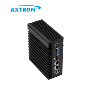 Compacto Industrial Mini PC 2 LAN 6 USB 2 COM 4GB <span class=keywords><strong>DDR3</strong></span> Memoria de <span class=keywords><strong>video</strong></span> Win11 Pro 16GB 32GB 64GB Micro computadora sin ventilador para EE. UU./CN/UE - Product Image 1