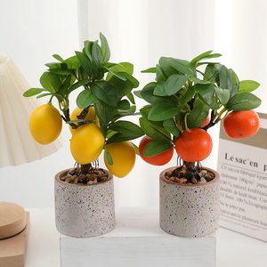 Mini Árbol de Frutas Artificial en Maceta para Decoración de Bodas, Hogar y Oficina, para Navidad, Graduación y Año Nuevo Chino - Product Image 3