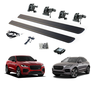 Pedane Elettriche Premium a Scomparsa Automatica per Jaguar F-PACE/E-PACE, Kit Personalizzato in Alluminio e Plastica, Coppia, Accessori Auto - Product Image 1