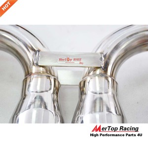 Mertop race Pors ** e 986 <span class=keywords><strong>Boxster</strong></span> & S 2.5L 2.7L 3.2L 1997-2004 prestazioni impianto di scarico catback - Product Image 4