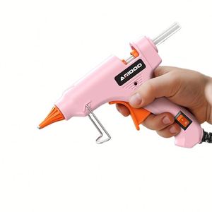 Pistolet à colle chaude anti-brûlure haute puissance en aluminium pour artisanat et bricolage pour enfants, compatible avec les bâtons de colle de 7 mm - Product Image 5
