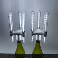 RICHSHINING lampu sorot sampanye tiga led, lampu sorot led 3 kepala berkilau untuk pernikahan Kelab Malam