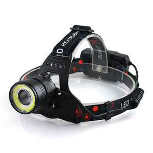 Linterna Frontal LED T6 5W Recargable 4000mAh con Zoom para Camping, Pesca y Trabajo al Aire Libre - Product Image 1