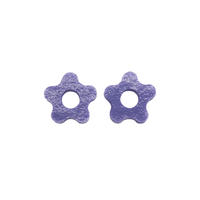 OURSTEAM vert violet précision pouce bâton but anneaux pour PS5 contrôleur pour PS4 jeu contrôleur éponge anneau jeu accessoires