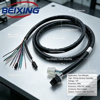 Kit de câblage pour deux-roues BeiXing A00075 IP66 PVC 12V avec câble en cuivre nu