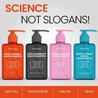 Shampooing Capillaire Hydratant Lissant Naturel pour Cheveux Secs et Bouclés, Soin des Cheveux à Marque Blanche pour Tous Types de Cheveux