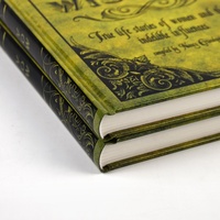 Impresión de Libros de Tapa Dura Personalizados de Fábrica con Estampado en Relieve a Todo Color, Título Grabado, Encuadernación Cosida, Tamaño y Logotipo Personalizados, MOQ Bajo