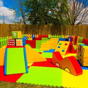 Alfombra de juego suave para bebés, estera de juego para interiores y fiestas, gran oferta - Product Image 1