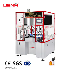 Máquina Llenadora de Crema Cosmética Pequeña de 3-5 ml, Máquina Llenadora de Brillo Labial, Llenadora Rotativa de Pistón, Máquina Llenadora de Frascos Cosméticos - Product Image 1