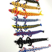 Figurine de dragon articulée en PLA imprimée en 3D, style super-héros, jouet à articulations flexibles, cadeau de collection écologique
