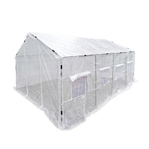 Invernadero de Acero Galvanizado de un Solo Tramo, Estructura de 30x100 pies, Kit de Invernadero para Jardín, Granja, Cultivo de Plantas y Cultivo de Cultivos - Product Image 1