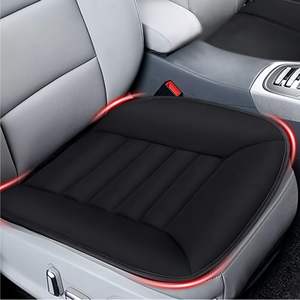 Cojín Ortopédico Universal de Cuero de Lujo para Asiento de Coche, Fabricantes de Primera Calidad, Aumenta la Altura para Conductores Bajos - Product Image 1