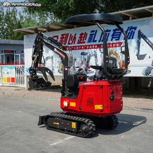 Neushoorn Hydraulische Rupsgraafmachine 0.8 Ton 1 Ton 1.5 Ton 2 Ton Mini Graafmachine Diesel Met Epa Euro 5 Motor - Product Image 2