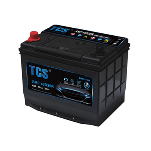 Voitures/véhicule japonais Jis de grande capacité 400 Cca <span class=keywords><strong>44</strong></span> <span class=keywords><strong>Ah</strong></span> 48D26R N50 <span class=keywords><strong>batterie</strong></span> de voiture à Charge sèche pour <span class=keywords><strong>batterie</strong></span> de démarrage de voiture - Product Image 1