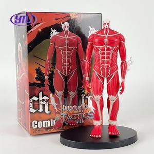 Modèle de jouet en PVC de personnage de héros d'anime <span class=keywords><strong>Titan</strong></span> Shingeki No Kyojin en gros - Product Image 1
