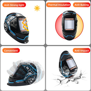 Máscara de Soldadura con Ventana Grande, Máscara Protectora para Soldadores, Protección Facial Completa, Ventana Grande con Visión de Color Real - Product Image 5