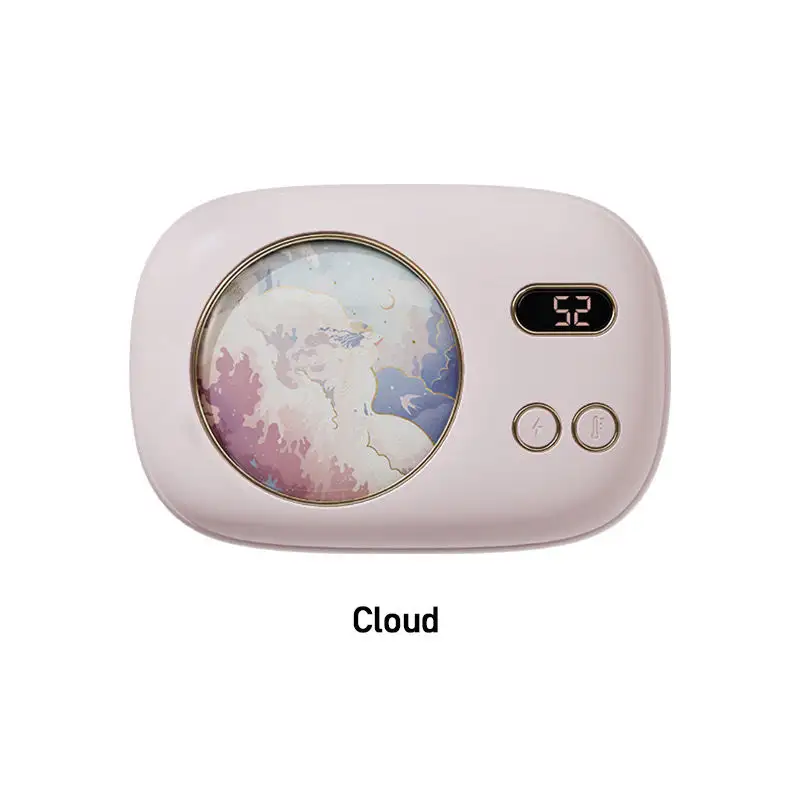 Hot creative and cute new hand warmer illustration hand warmer charger 2 in 1 home dormitory office heating gods