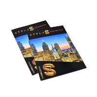 Carpeta de Presentación A4 Personalizada con Dos Bolsillos, Laminación Mate/Brillante, Diseño de Logotipo Personalizado para Reuniones de Alta Dirección, Documentos Importantes