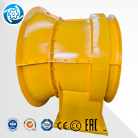Ventilateur de ventilation de mine ouverte modulaire électrique en aluminium 2*45Kw OEM ODM pour l'extraction du charbon et les applications de stationnement