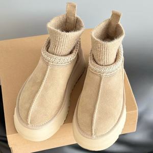 Botas de Nieve Originales de Alta Calidad de la Marca Uggs, Muy Populares, Hechas a Medida para Hombres y Mujeres, Zapatos de Invierno Cálidos y Suaves - Product Image 6