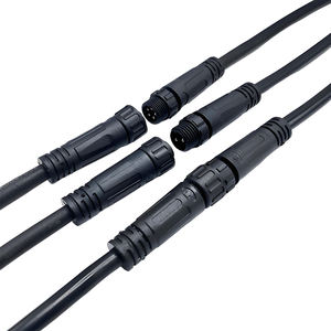 OEM IP67 M12ไฟฟ้ากันน้ำสำหรับผู้ชายและผู้หญิง, สายไฟ LED พลังงานแสงอาทิตย์2-6ขาเชื่อมต่อพีวีซีสำหรับรถจักรยานยนต์ยานพาหนะ - Product Image 5