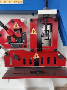 Q35y loạt notching đấm cắt phổ thủy lực ironworker máy - Product Image 6