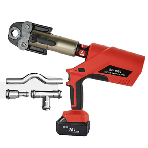 <span class=keywords><strong>Pince</strong></span> hydraulique électrique en acier inoxydable certifiée qualité 350 EZ-1550 pour le sertissage de tuyaux DN15-50 AL/CU, livraison instantanée - Product Image 6
