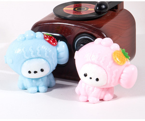 ของเล่นบีบรูปปลาบึกนุ่มนิ่มน่ารักแบบใหม่ ขนาดพกพา สำหรับวัยรุ่นและผู้ใหญ่ ช่วยผ่อนคลายความเครียดและบรรเทาอาการวิตกกังวล เหมาะเป็นของขวัญ - Product Image 3