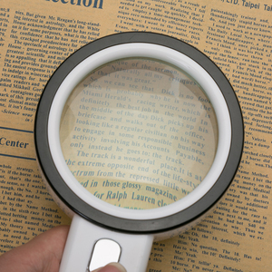 TH-7017 20x cầm tay đôi kính ống kính cầm tay kính lúp thắp sáng kính lúp với 12 đèn LED - Product Image 5