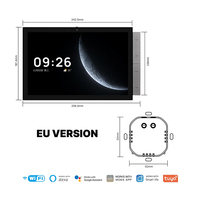 Solución de hogar inteligente Hiwink Panel táctil de hogar inteligente FHD con pantalla de control central de Alexa para automatización del hogar y sistemas de seguridad