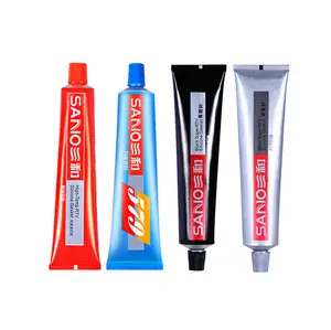 SANVO High temperature and oil resistant silicone sealant red black silver rtv silicone sealant rtv gasket maker