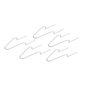 5 piezas de resorte para placa de inodoro, botón de descarga blanco, pieza de repuesto para tanque oculto de doble descarga - Product Image 1