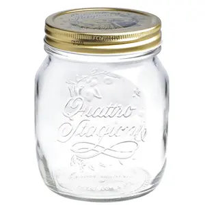 Groothandel Lege Goedkope Prijs 500Ml 1000Ml Glazen Potten Voor Keuken Opslag Glas Conserven Mason Pot Glazen Flessen