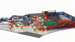 Wholesale Indoor/Outdoor Trampoline Park Facilities Amusement Park Roller Bridge Dodgeball Slide Sponge Pool With Wholesome Fun
