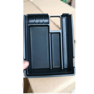 Caja de Almacenamiento para Apoyabrazos Central de Nissan X-Trail, Plástico Negro, Ajuste Personalizable - Product Image 2