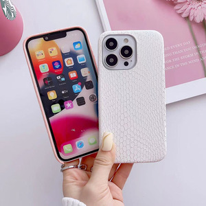Hign end เคสโทรศัพท์มือถือหนัง PU ลายหนังงูสีดำสำหรับ <span class=keywords><strong>Apple</strong></span> <span class=keywords><strong>iPhone</strong></span> SE2 <span class=keywords><strong>SE3</strong></span> 13 14 15 PRO MAX เคสหนัง - Product Image 3