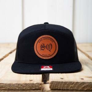 Premium Quality Custom Leather <b>Patch</b> Logo 6 Panel 112 Style Retro Camo Snapback Mesh Embroidery Logo Trucker Caps Hat - Product Image 6